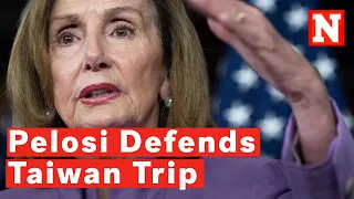 Pelosi Defends Taiwan Visit: 'We Will Not Allow China To Isolate Taiwan'