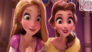 Disney Princesses VS RALPH  BONUS scene  Wreck it Ralph 2