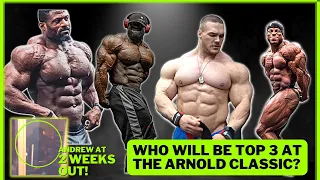 Andrew Jacked PHYSIQUE SNEAK PEEK 2 WKS OUT - Is Shaun TRULY the Giant Killer? Nick & Samson PEELED