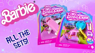 More Tiny Fun! | Mini Barbie Land - ALL THE SETS (not houses) | Adult Collector Review