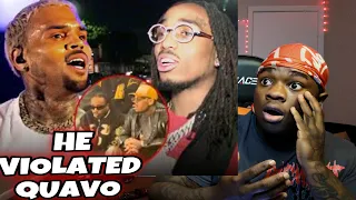 THIS EMBARASSING!!! Chris Brown - Weakest Link (Quavo Diss) REACTION!!!