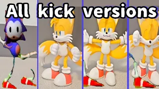 Kick.exe Rewrite Sonic Tails gets Kicked All Versions