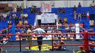 Jonjon Estrada knockdown Pablito Cañada highlights