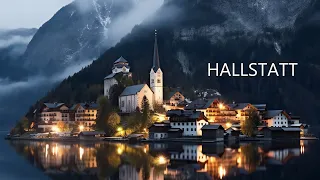 HALLSTATT AUSTRIA 🇦🇹 - The Most Beautiful Fairytale Evening Walk 8K ( captions )