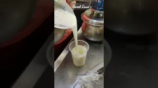 Sweet Lassi at only 40 rs in Delhi |#shorts #streetfood