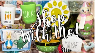 NEW FINDS AT HOMEGOODS  | SPRING DECOR | ST PATRICKS | EASTER 2023 | HOMEGOODS SHOP WITH ME