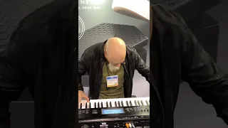 Jordan Rudess of Dream Theater Performing Liquid Tension Experiment at NAMM 2022