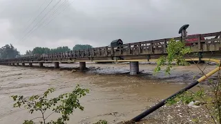 Flood update at Charsadda #weather #rain