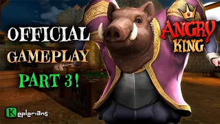 ANGRY KING Gameplay 👑 Pranks 10 to 13 🐗 Keplerians NEW GAME