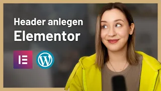 WordPress Header erstellen im Elementor Pro