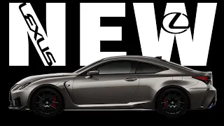 Lexus debuts TWO special editions for the 2024 RC F // Last chance at V8?!