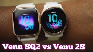 Garmin Venu SQ 2 vs Venu 2S