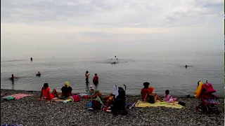 Пляжи Сочи - 2018 , часть 2.  Дагомыс