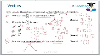 CSEC  Maths - Vectors