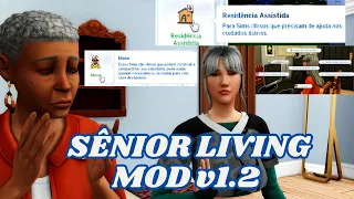 MOD SÊNIOR LIVING MOD v1.2  | LAR DE IDOSO  | CONTRATE UM CUIDADOR👨‍🦯THESIMS 4