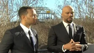 John Legend & Common Perform 'Glory' During Emotional Concert in Selma