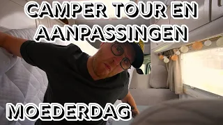 Tour door camper, aanpassingen en haar naam is?