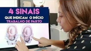 TRABALHO DE PART0: Quais os 4 sinais que seu PART0 COMEÇOU?? | Boa gravidez - Patrícia Moreira