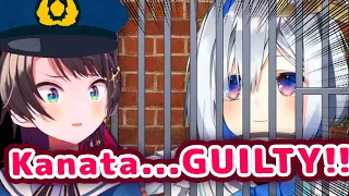 Officer Subaru Sends Kanata To Jail For Crimes Against Nene-chi and Humanity【ENG Sub/Hololive】