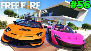 Free Fire ยอดนักซิ่ง ซื้อบ้านเศรษฐี EP56 | GTA V Mod