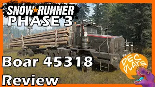 Boar 45318 - Quick Truck Review! Yay/Nay - Snowrunner Phase 3