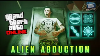 GTA Online - Alien UFO Abduction & Secret Fort Zancudo Lab (??? T-Shirt, UFO Hat & Boxers)