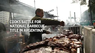 Cooks battle for national barbecue title in Argentina