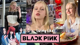 living like BLACKPINK *it's hard* | dieting, working out and dancing like K-POP idols
