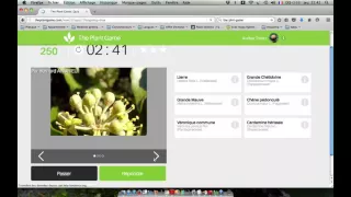 Tutoriel The Plant Game pour le MOOC Botanique