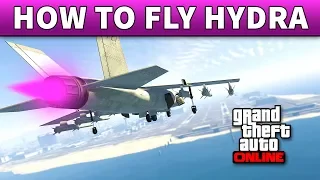 GTA 5 How to Fly A Hydra | 100% DETAILED GUIDE ON HOW TO FLY HYDRA IN GTA 5 ONLINE (Like a Pro)