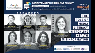 #MMS20 | The role of media literacy in tackling health misinformation