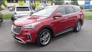 *SOLD* 2017 Hyundai Santa Fe Limited Ultimate AWD Walkaround, Start up, Tour and Overview