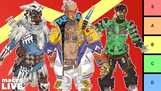 RANKING EVERY LEGENDARY SKIN IN APEX LEGENDS