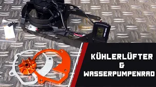 SD // Part 19 - Kühlerlüfter & Wasserpumpenrad // KTM 530 EXC SUPERMOTO UMBAU