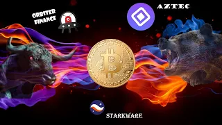 BITCOIN - ТЫ ЭТОГО ЖДАЛ?! ЗНАЧИТ ПОРА ПОКУПАТЬ.. AIRDROP STARKWARE, ORBITER FINANCE, AZTEC.