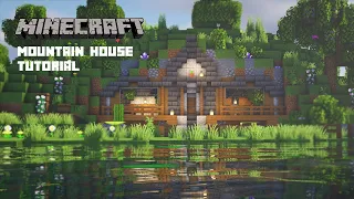 Minecraft | How to Build a Mountain House - Tutorial