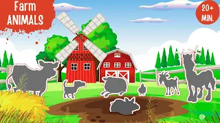 Farm Animals for Toddlers |Interesting Facts About Farm Animals | Animal Sounds