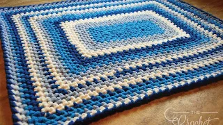 Left Hand: Baby Blanket for Beginners Pattern | The Crochet Crowd