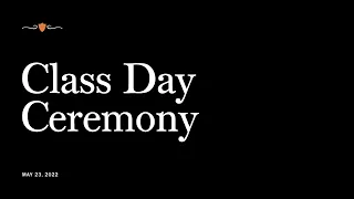 Princeton University 2022 Class Day Ceremony