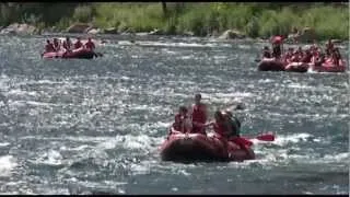 The Green River on the Ashley National Forest in Utah