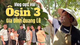Quang Lê làm OSIN tập 3, Vlog nấu nồi bún 2 năm mới ăn, lộ diện thành viên gia đình Mẹ và em gái..
