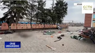 Au moins 50 morts dans une attaque à la gare ferroviaire de la ville orientale de Kramatorsk