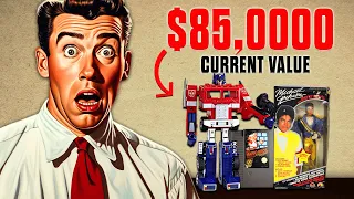 Forgotten 1980s toys that would make you RICH