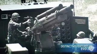 Samsung Techwin - EVO-105 105mm Evolved Wheeled Self-Propelled Howitzer [720p]