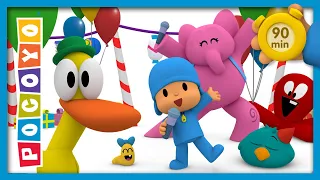 🥳️ POCOYO AND NINA - Christmas Party [90 minutes] | ANIMATED CARTOON for Children | FULL episodes