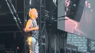 Strangelove performed by Martin Gore of Depeche Mode at Olympiastadion in Berlin on July 9, 2023