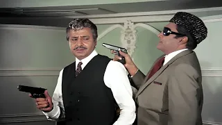 Agar Hilne Ki Koshish Ki To Yahi Bhoon Dalunga -  Ashok Kumar, Pran Jabardast Scene - Sazaa