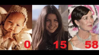 Princess Caroline from 0 to 65 years old