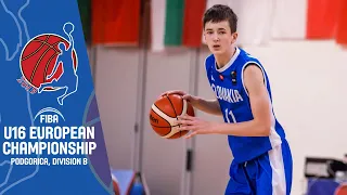 Slovakia v Georgia - Full Game - FIBA U16 European Championship Division B 2019