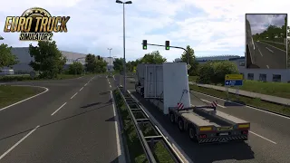 Везу металлический сегмент во Франкфурт - Euro Truck Simulator 2